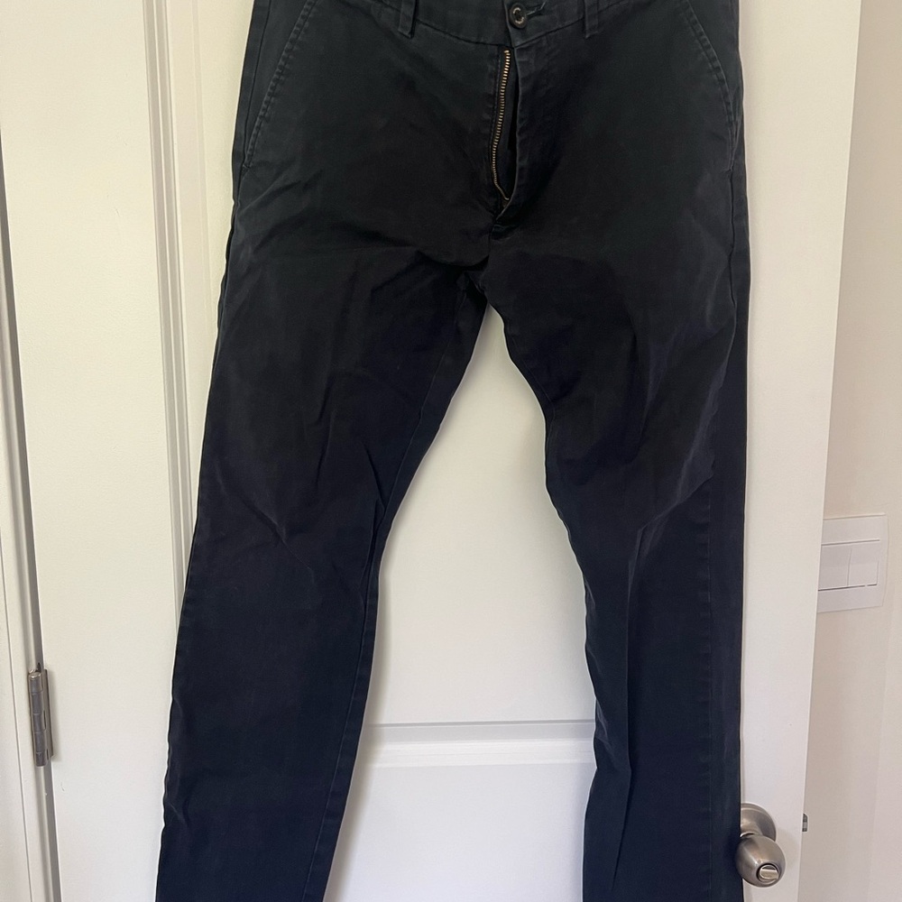Banana Republic Men's Navy Blue 32x34 Chinos